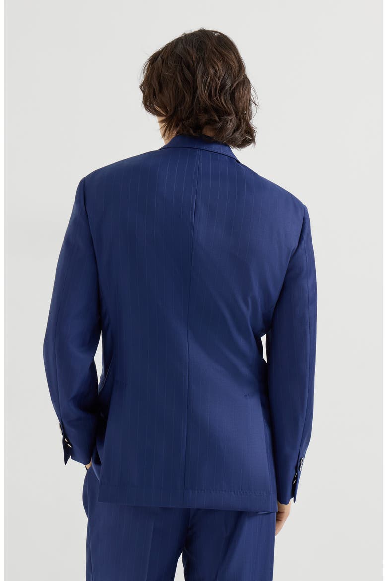 One-and-a-half breasted blazer, Alternate, color, Royale Blue