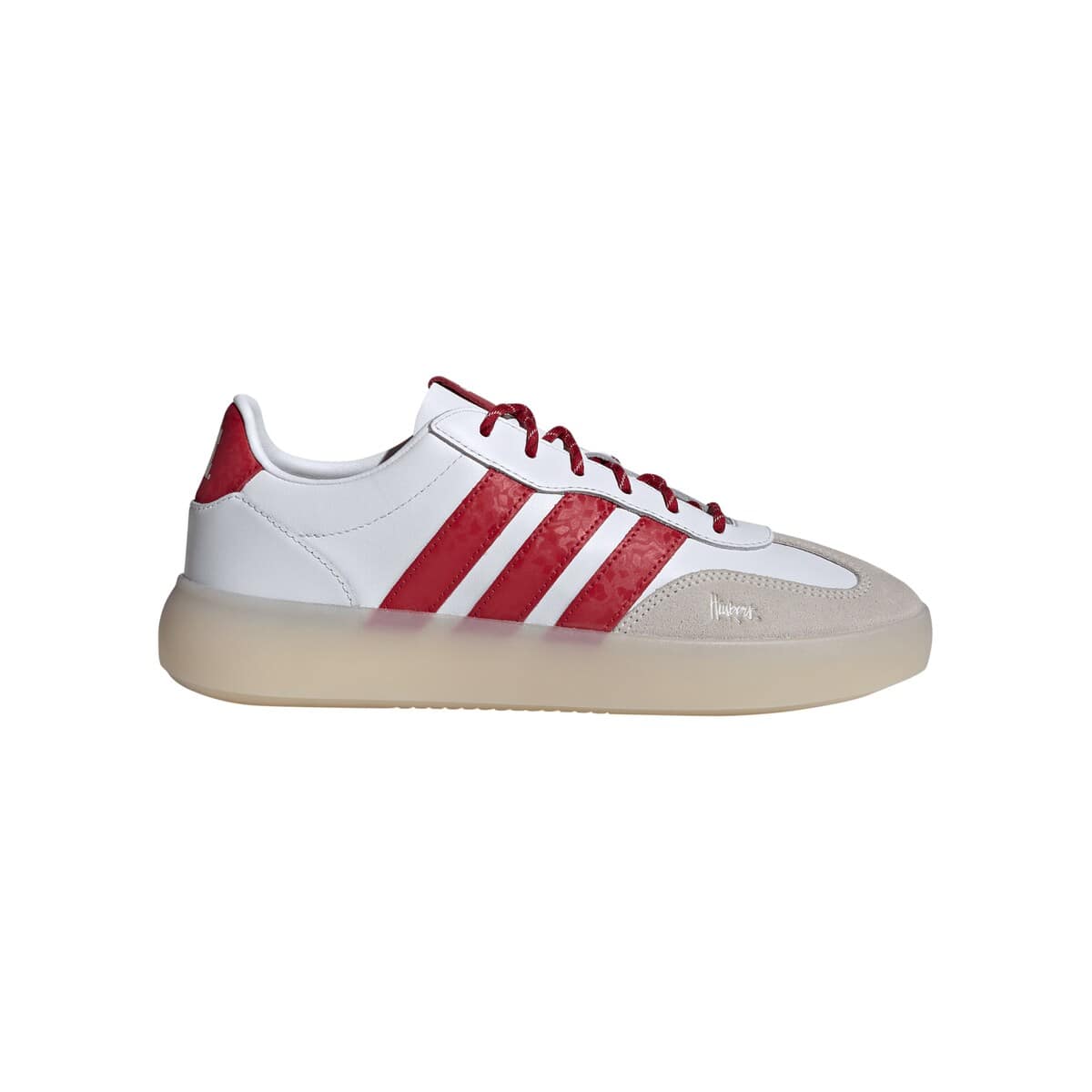 adidas Unisex adidas White Nebraska Huskers Barreda Decode Shoes, Alternate, color, White