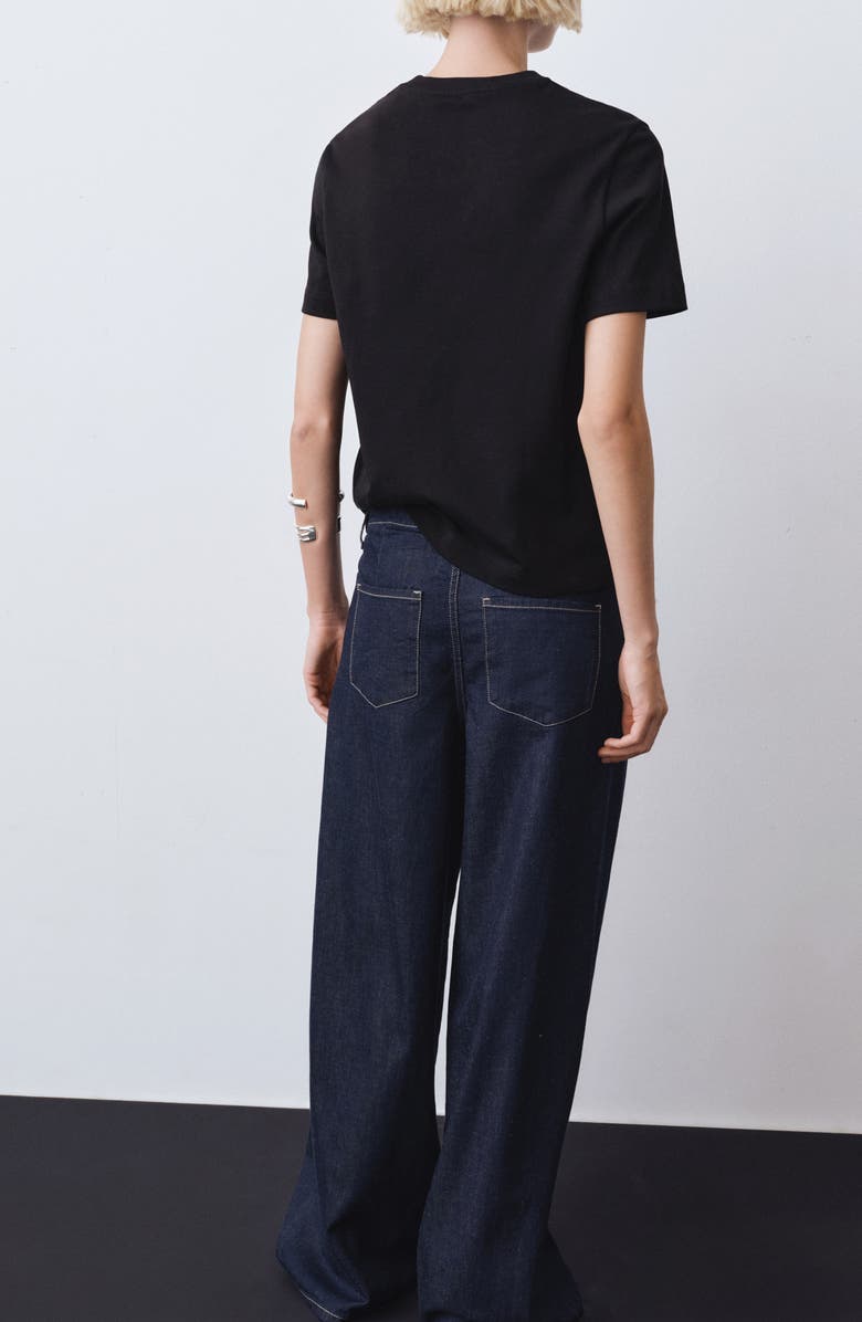 MANGO Cotton T-Shirt, Alternate, color,