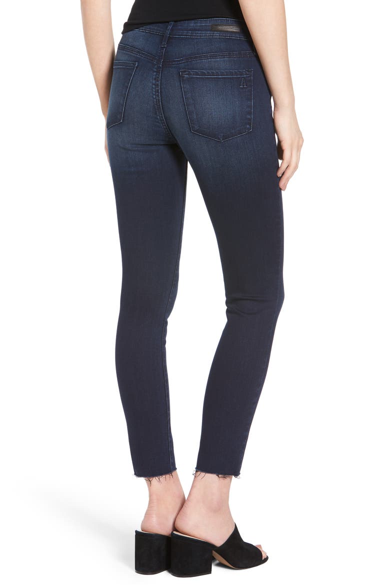 Carly Crop Skinny Jeans, Alternate, color, BROOKS