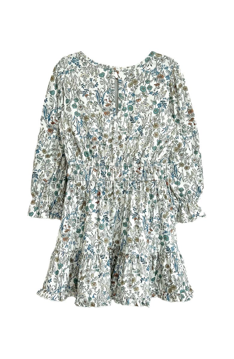 Mabel + Honey Brooklyn Floral Dress, Alternate, color, Blue