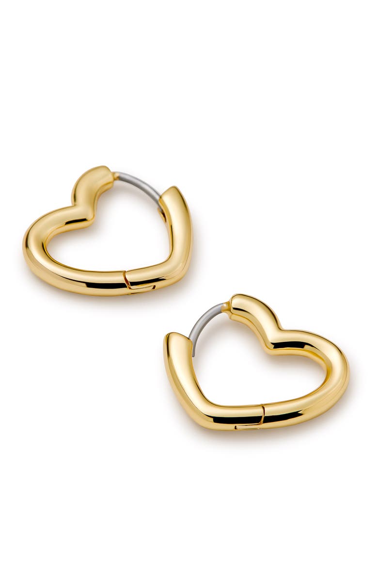Ana Luisa Heart Earrings - Daryl, Alternate, color, Gold