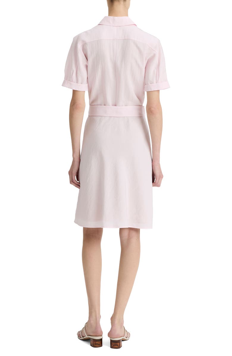 Vince Short Sleeve Shirtdress, Alternate, color, Casa Rosa