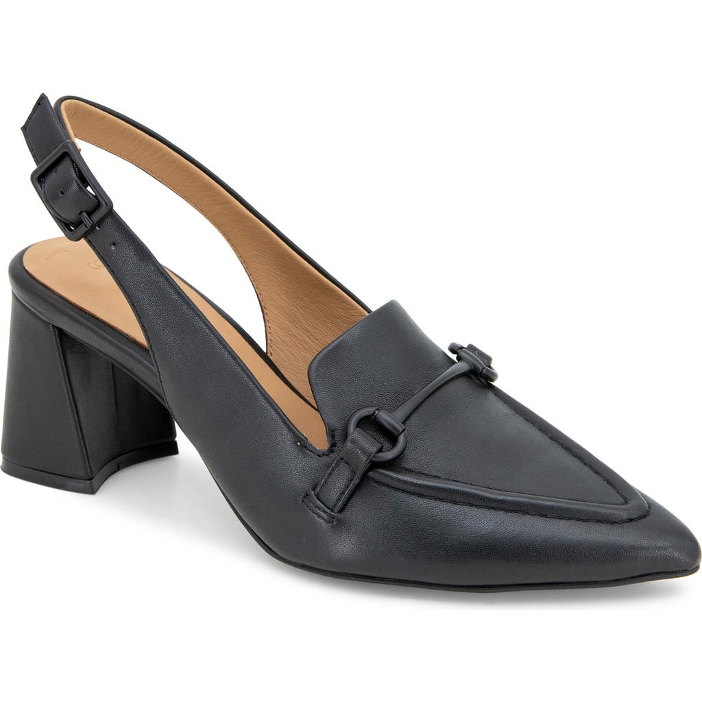 Gentle Souls Dawson Slingback Pump In Black