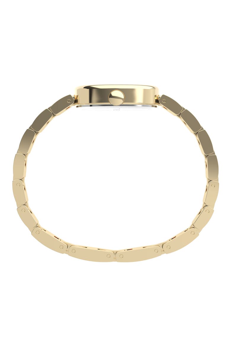Cavatina Oval Bracelet Watch, 19mm, Alternate, color, GOLD-TONE