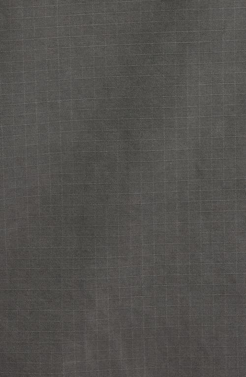 Alex Crane Pac Organic Cotton Ripstop Shell Jacket In Gray