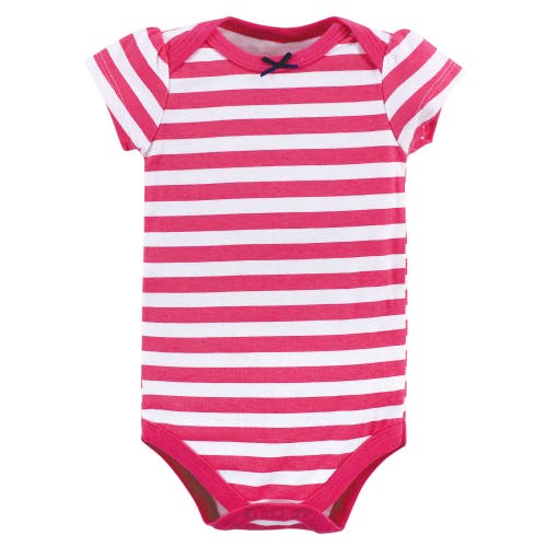 Little Treasure Breathable Cotton Bodysuits In Multi
