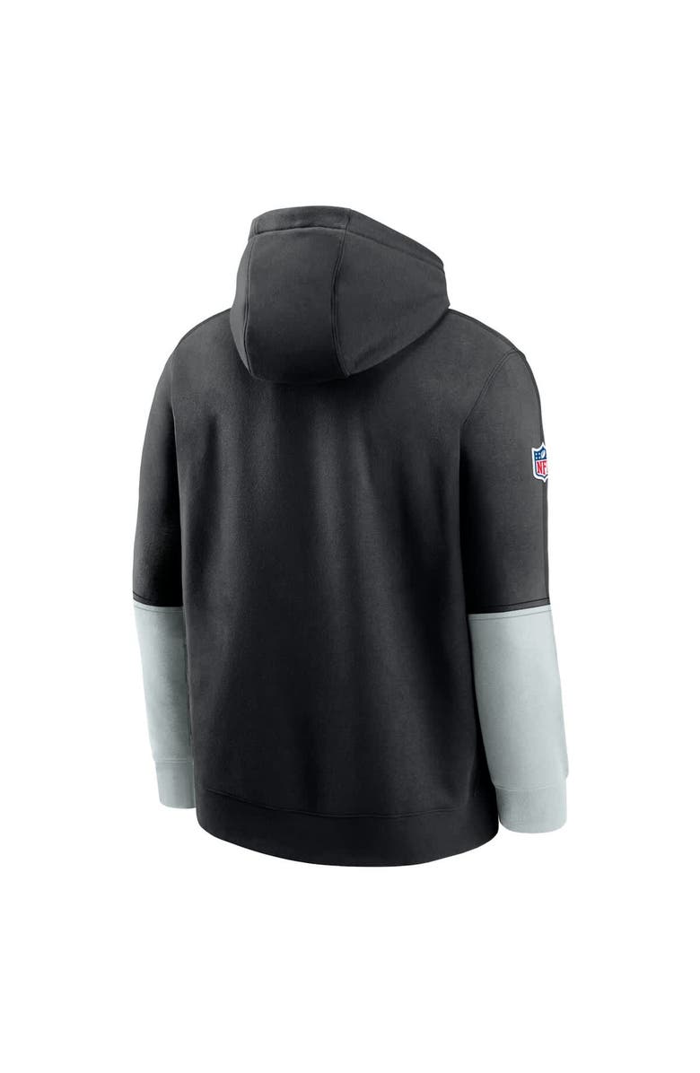 Nike Men's Nike Black Las Vegas Raiders 2024 Sideline Club Pullover Hoodie, Alternate, color, Black