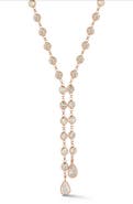 SPHERA MILANO 14K Rose Gold Plated Cubic Zirconia Y-Necklace