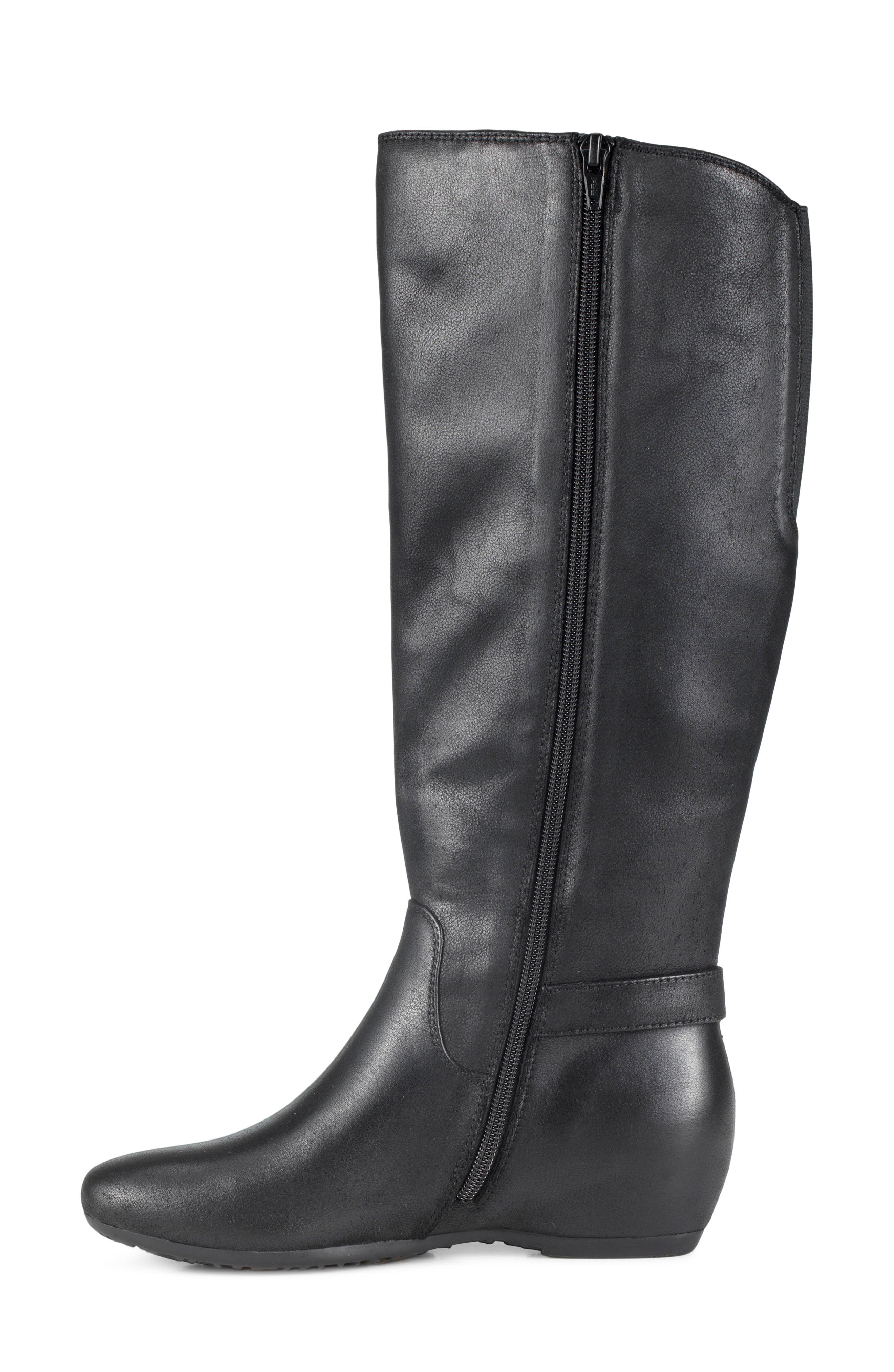 Paullina Knee High Boot, Alternate, color, BLACK