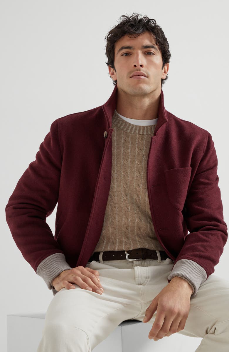 Brunello Cucinelli Vanisé sweater, Alternate, color, Brown
