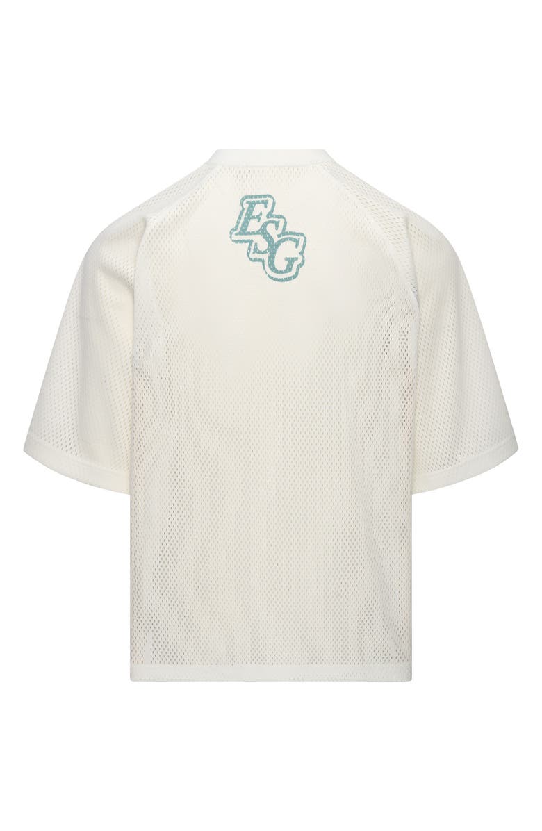 Eastside Golf Mesh V-Neck Field Jersey, Alternate, color, Bright White