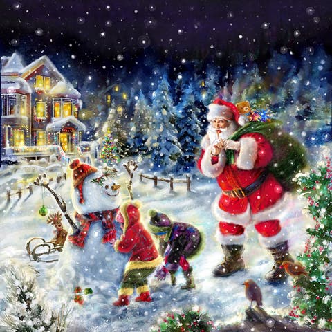 Santa and his Woodland Friends 500 piece Jigsaw Puzzle for Adults