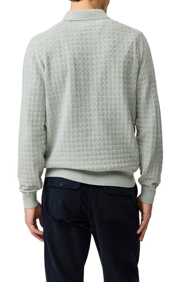 Rodd & Gunn Redruth Long Sleeve Polo, Alternate, color, Grey Marle