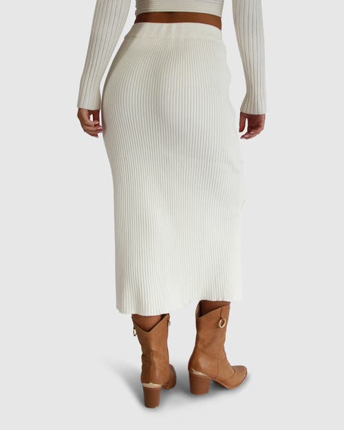 Belle & Bloom All My Life Knit Midi Skirt