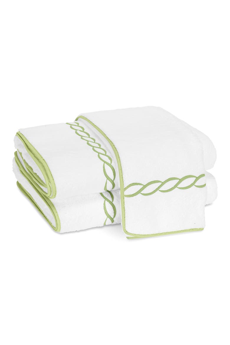 Classic Chain Bath Towel, Main, color, SPRING GREEN