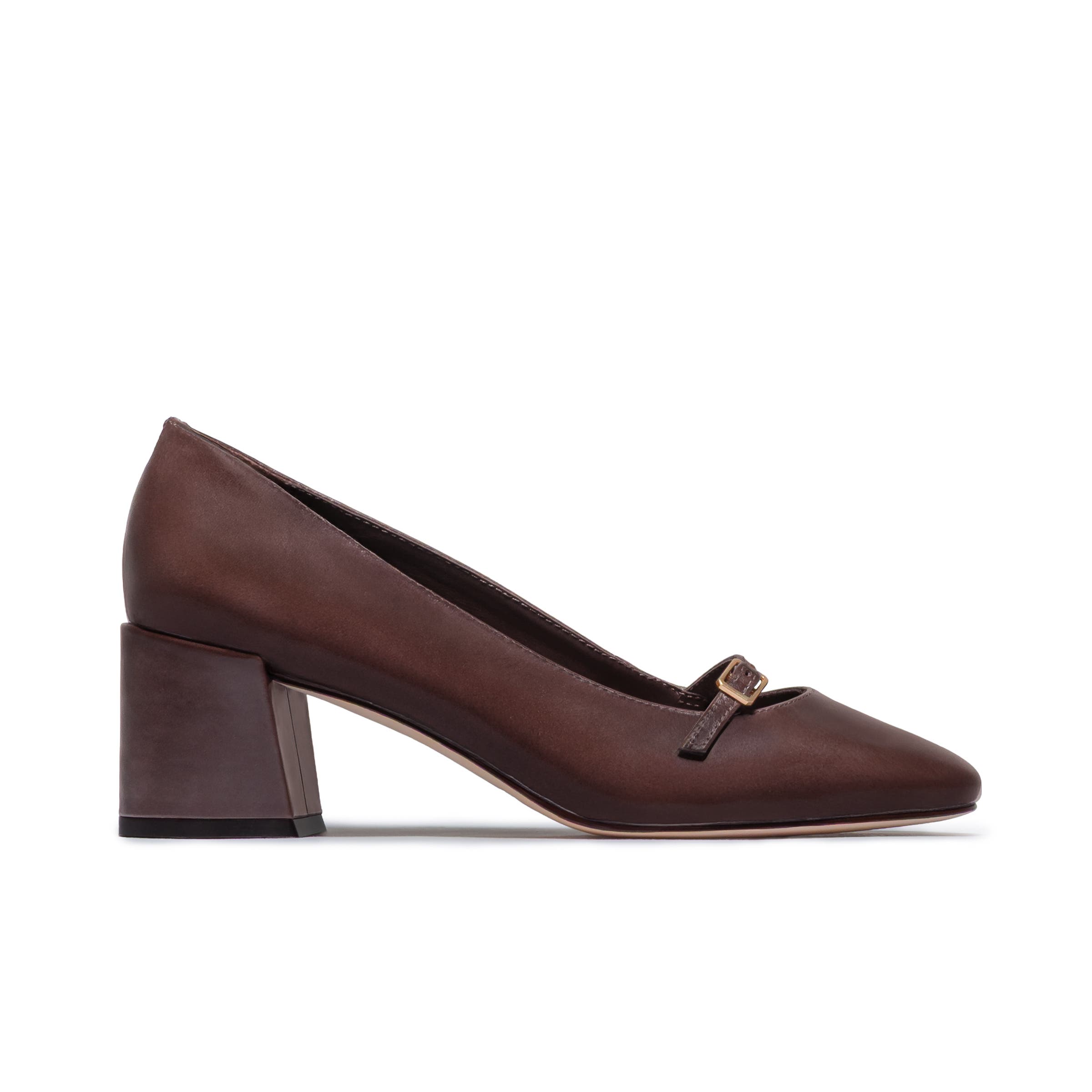 Amelie Mary Jane Pump, Main, color, DARK CHOCOLATE