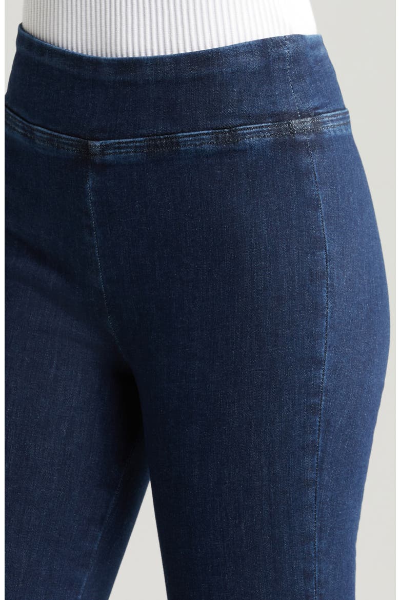 Jet Set Crop Mini Bootcut Pull-On Jeans, Alternate, color, KELLER