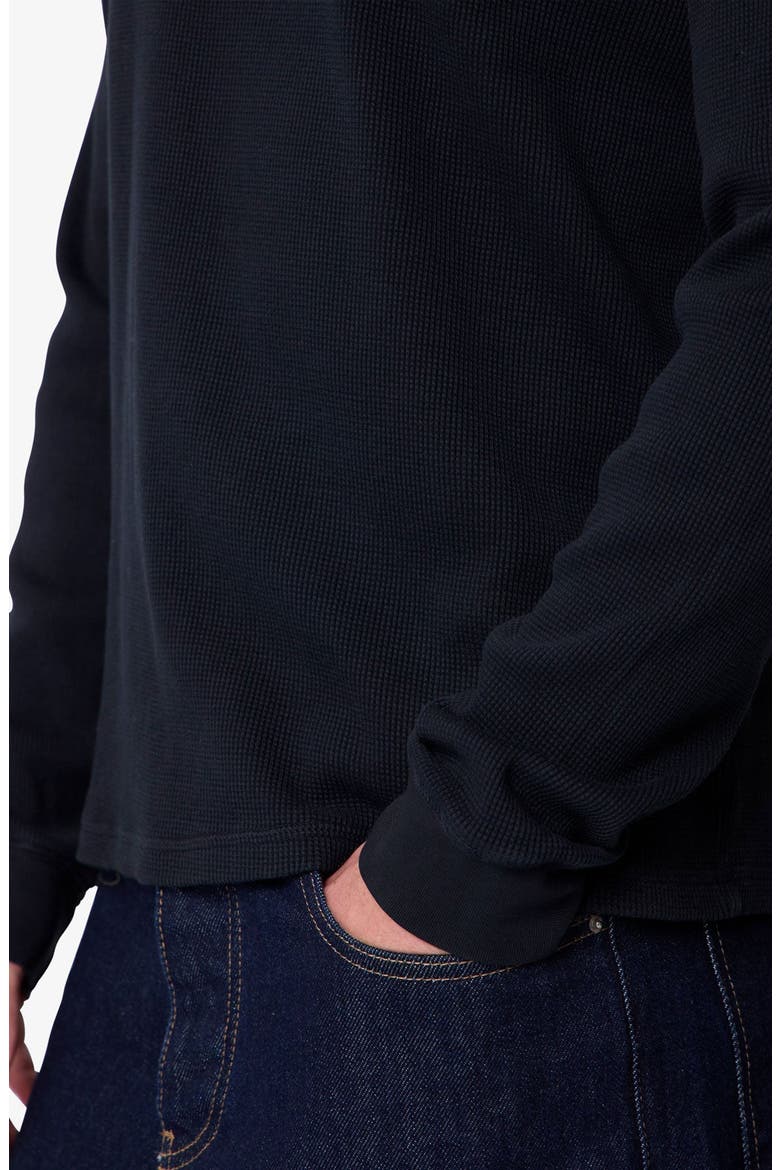 Basic Thermal Long Sleeve T-Shirt, Alternate, color, BLACK