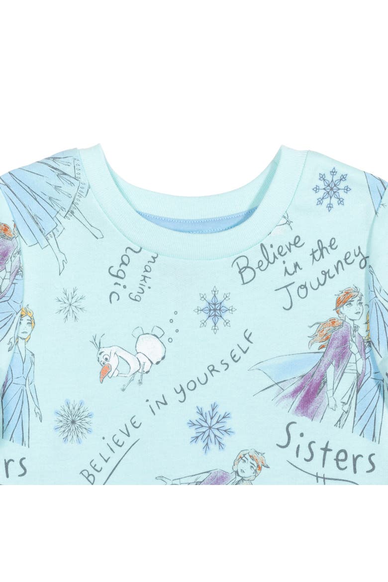 Frozen Pullover Sweatshirt, Alternate, color, Light Blue Frozen