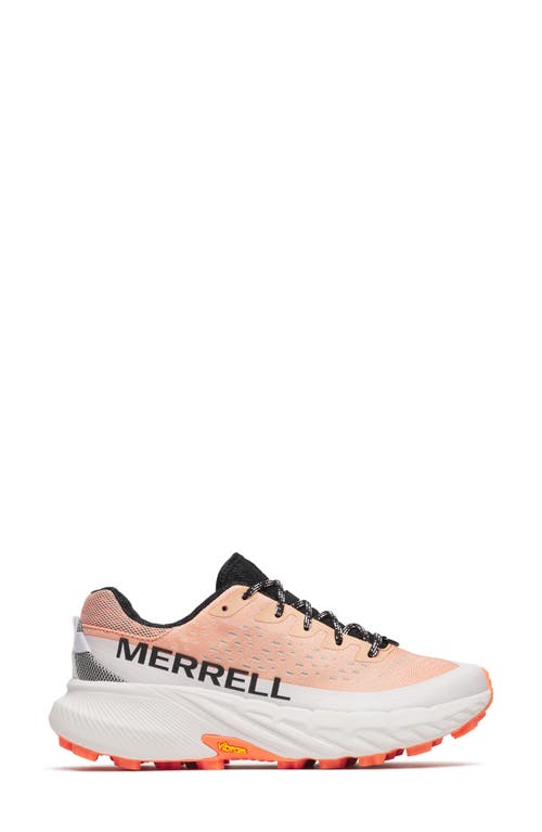Merrell Agility Peak 5 Running Shoe In Pink