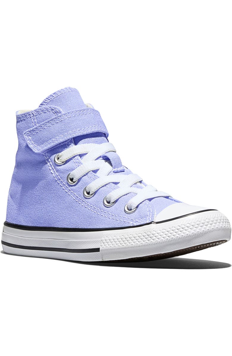 Converse Kids' Chuck Taylor All Star Easy On Canvas High Top Sneaker, Main, color, Very Peri/ White/ Egret