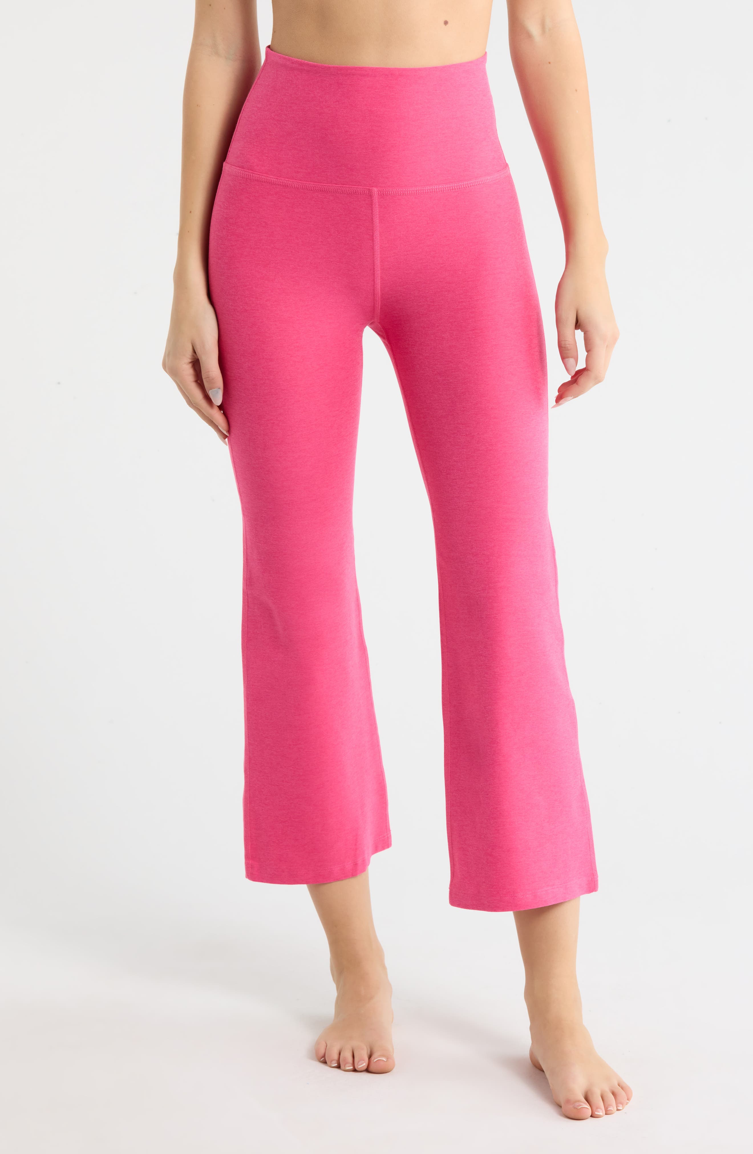 Beyond Yoga Space Dye High Waist Retro Crop Flare Pants