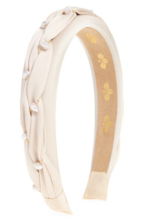 Cressida Faux Pearl Headband
