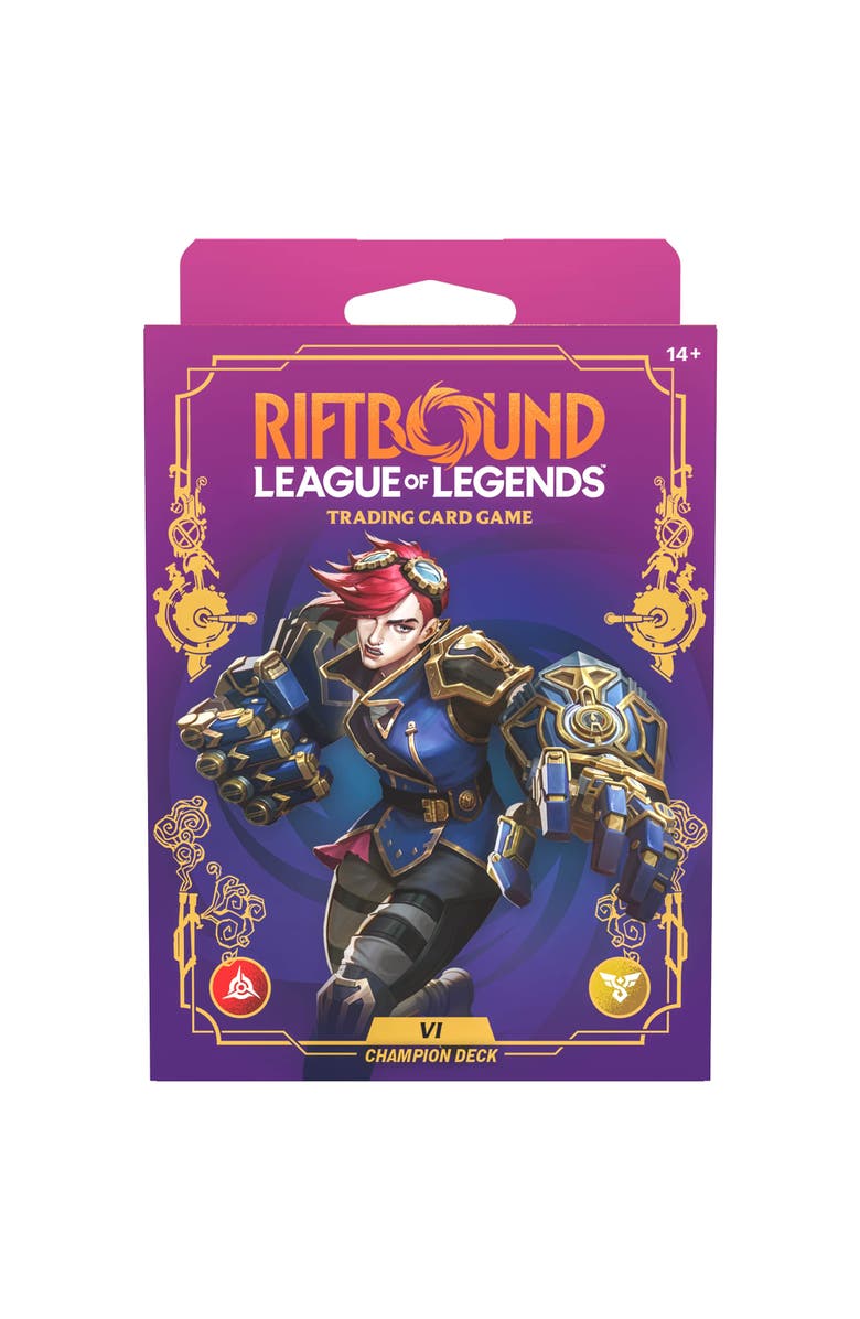 Riftbound: League of Legends League of Legends TCG Unleashed, Champion Deck Vi, Ready To Play, Main, color, Multicolored