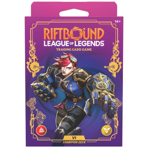 League of Legends TCG Unleashed, Champion Deck Vi, Ready To Play