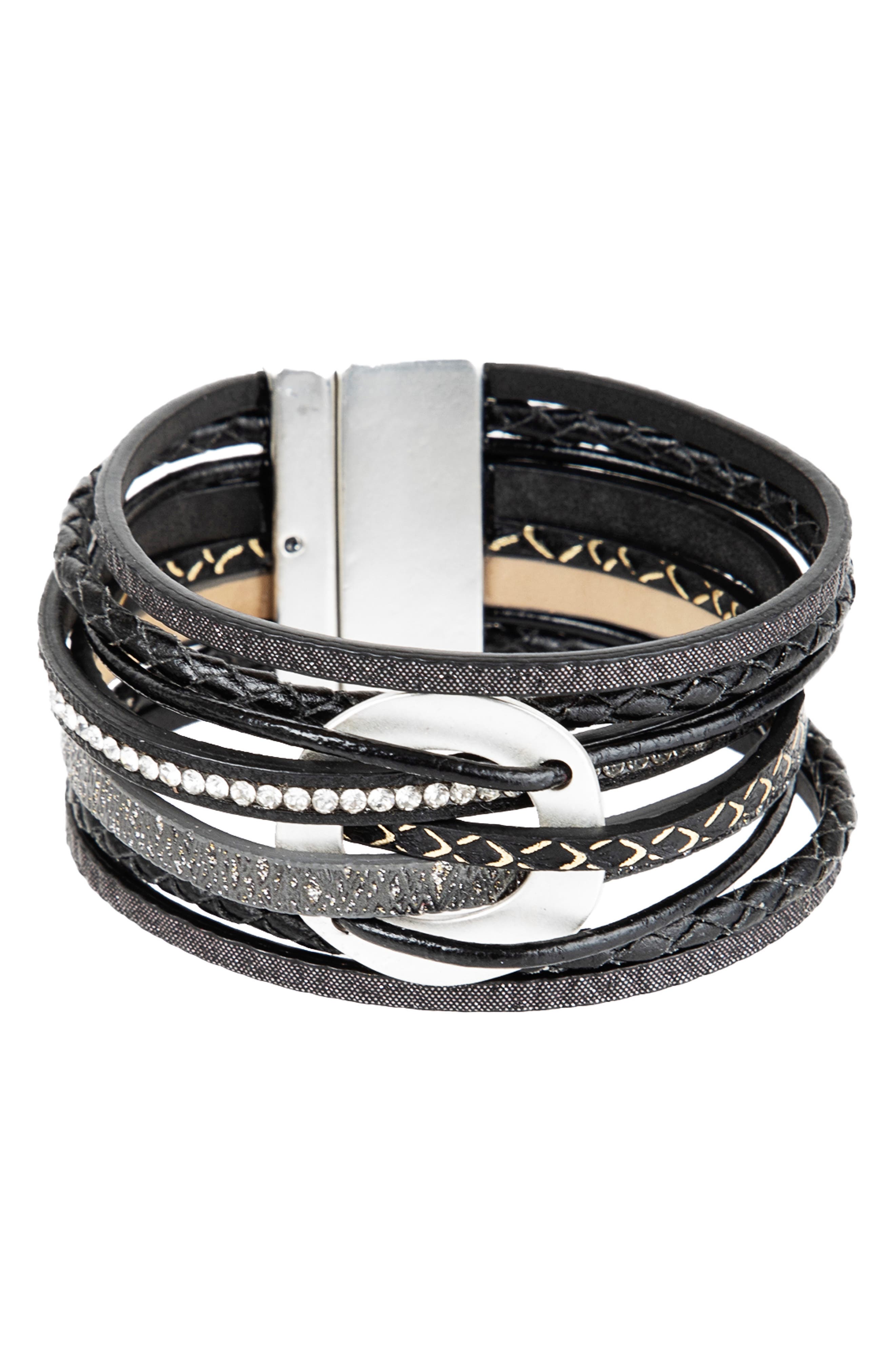 SAACHI Orbital Leather Bracelet (Women) | Nordstromrack