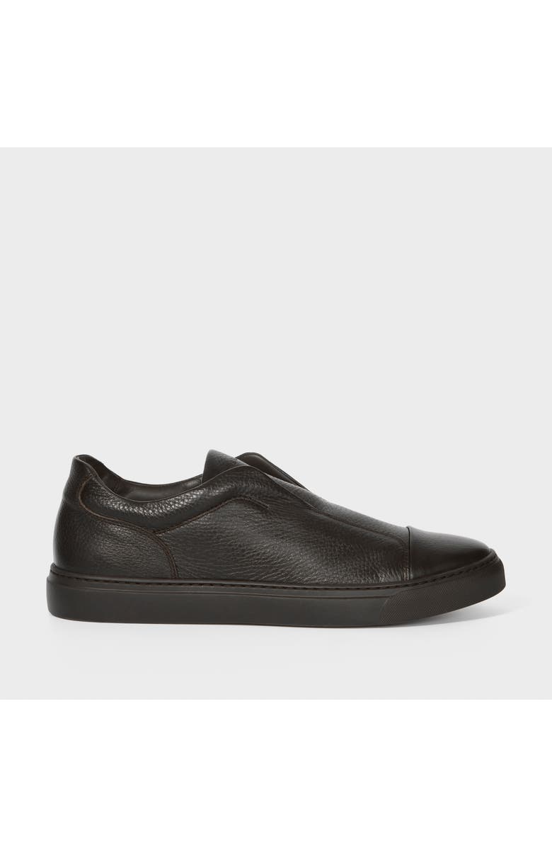 Harrys London Aaron Deerskin Dark Brown, Main, color, Dark Brown