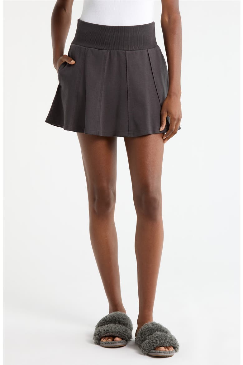 Maelyn Flare Miniskirt, Main, color, INK