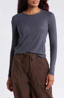 Long Sleeve Slub Jersey Tee