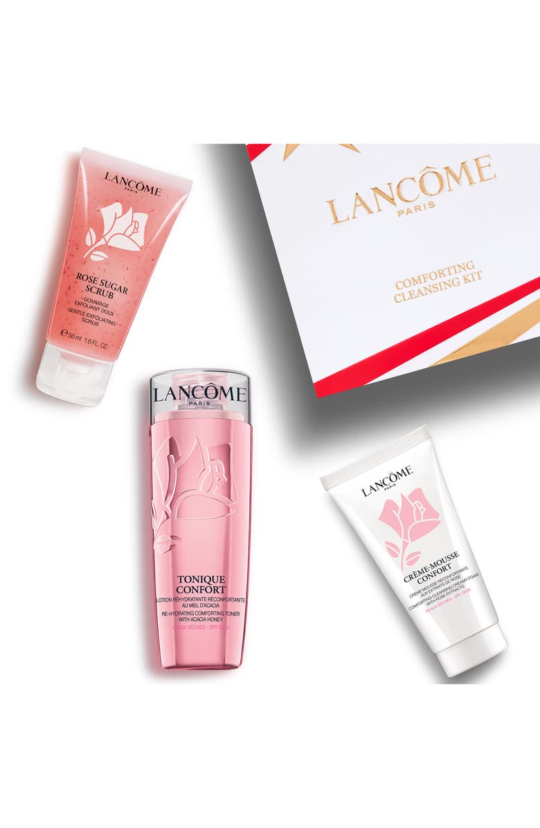 Lancôme Confort Skin Care Set USD $45 Value, Alternate, color, 
