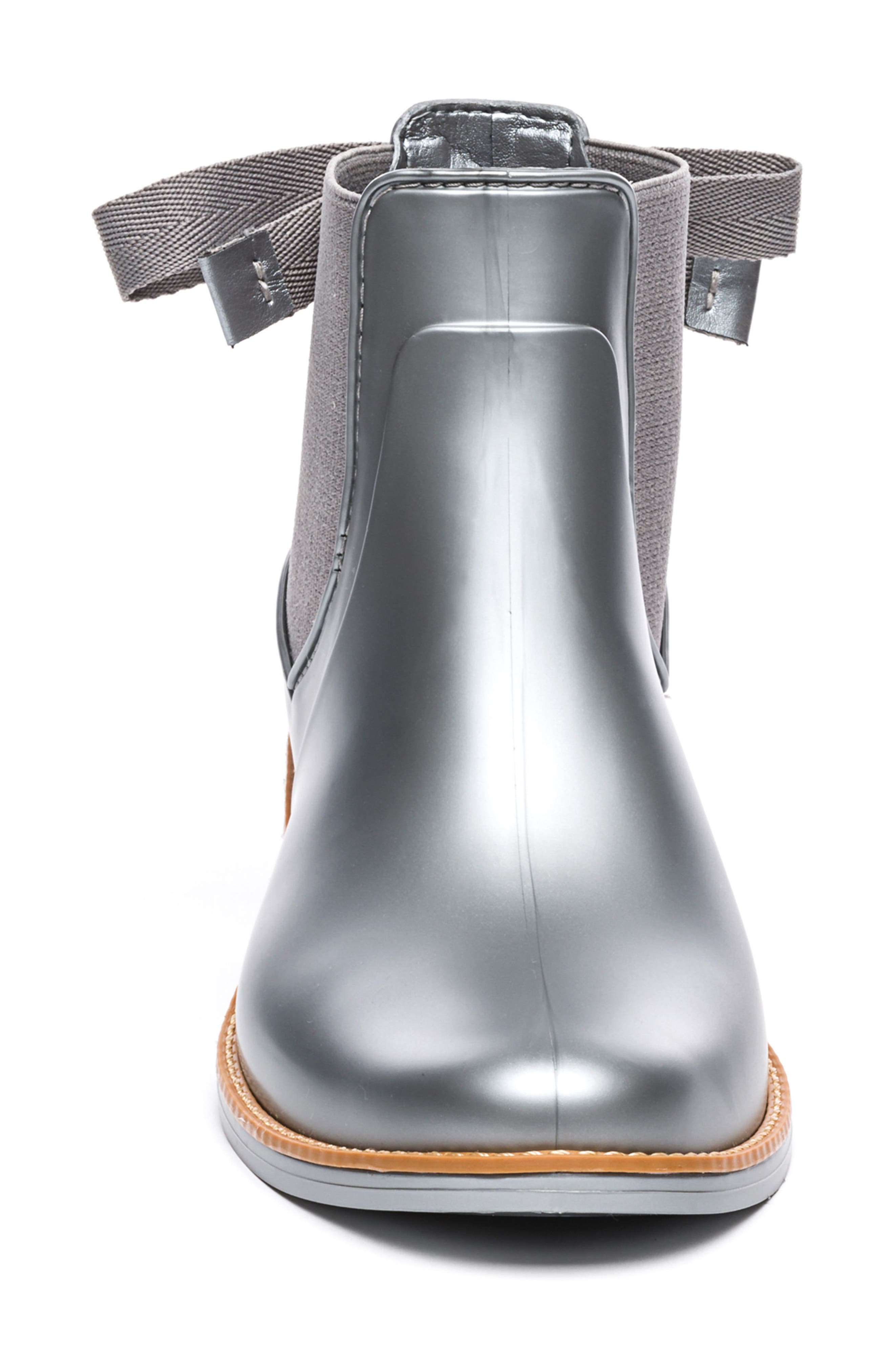 Bernardo Paxton Waterproof Rain Boot, Alternate, color, PEWTER
