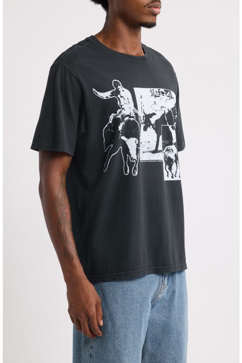 America's Sport Cotton T-Shirt, Alternate, color, WASHED BLACK