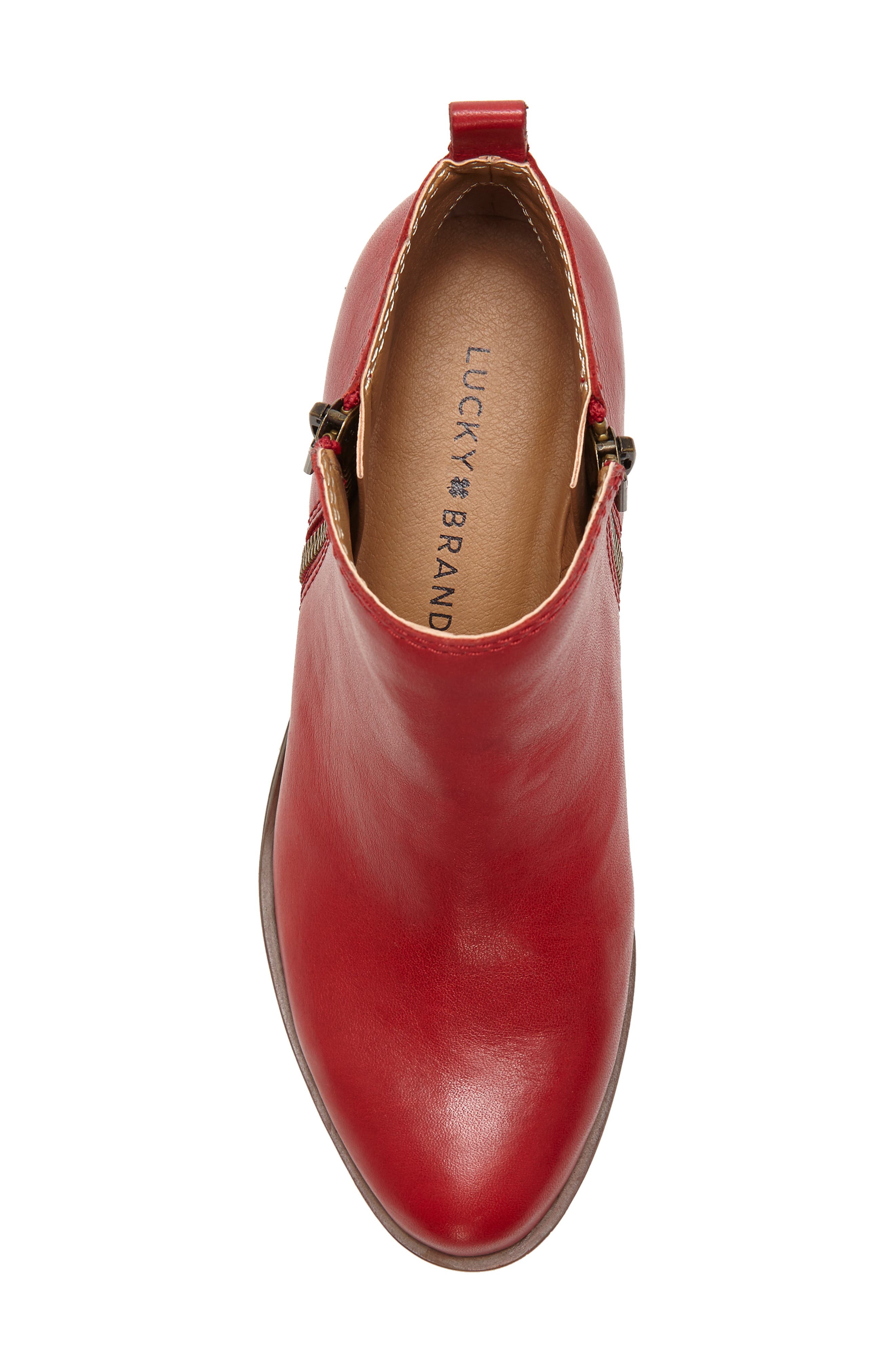 Basel Bootie, Alternate, color, GARNET