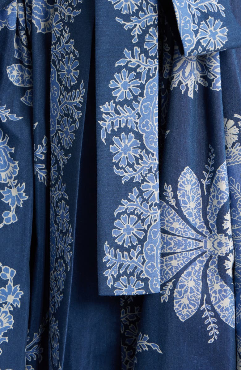 KOBI HALPERIN Kai Print Long Sleeve Midi Dress, Alternate, color, Midnight Multi