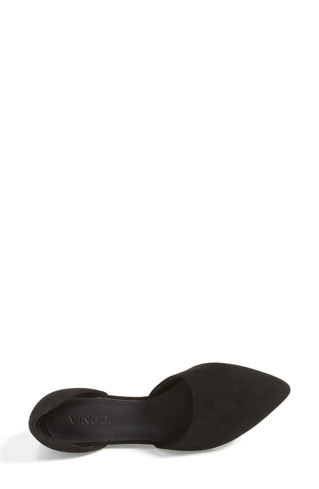 Vince 'Nina' d'Orsay Flat, Alternate, color, 