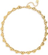 Bracha Hartley Heart Puff Mariner Necklace