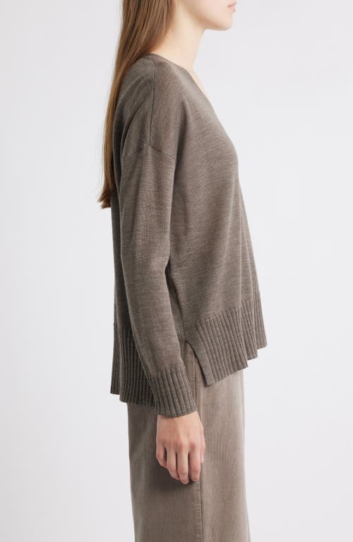 Eileen Fisher Boxy Merino Wool Sweater