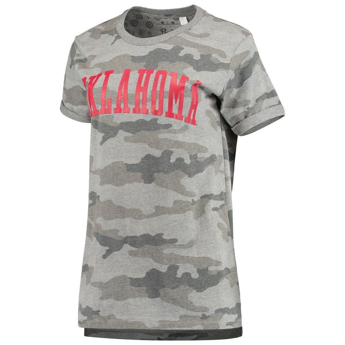 Women's Pressbox Camo Oklahoma Sooners T-Shirt - image 2