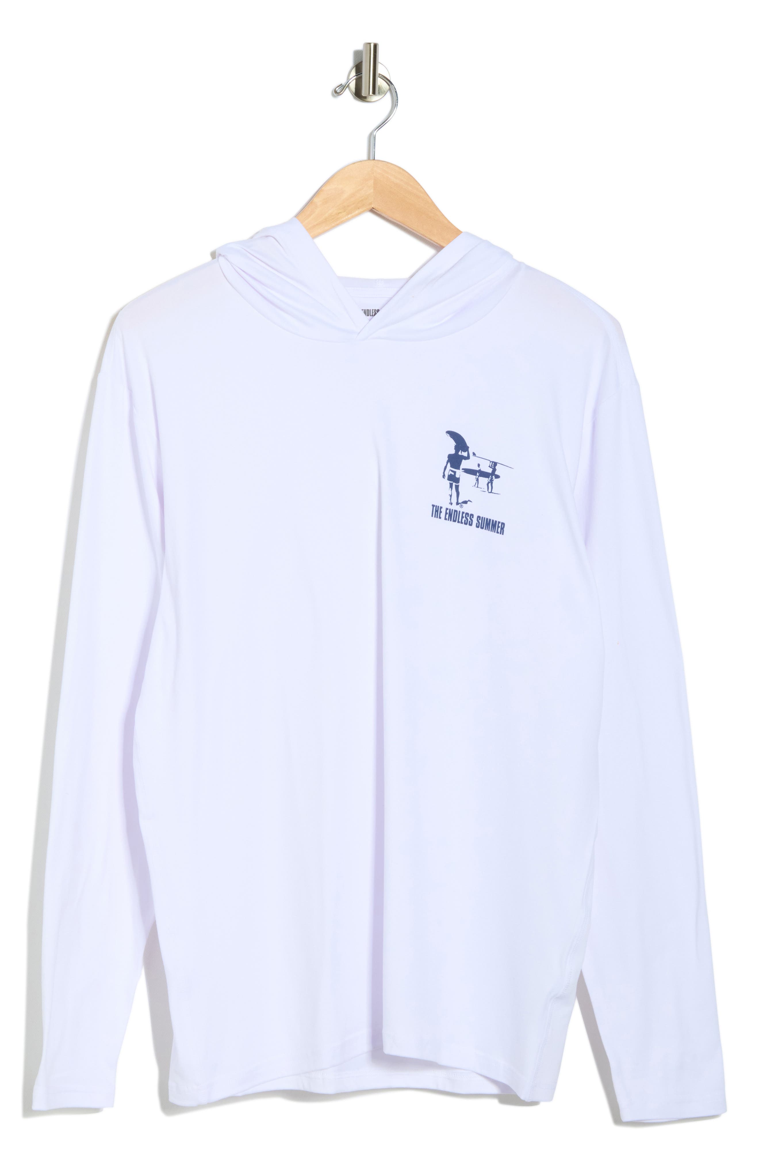 Vintage Summer UPF 50+ Long Sleeve Hooded Sunshirt