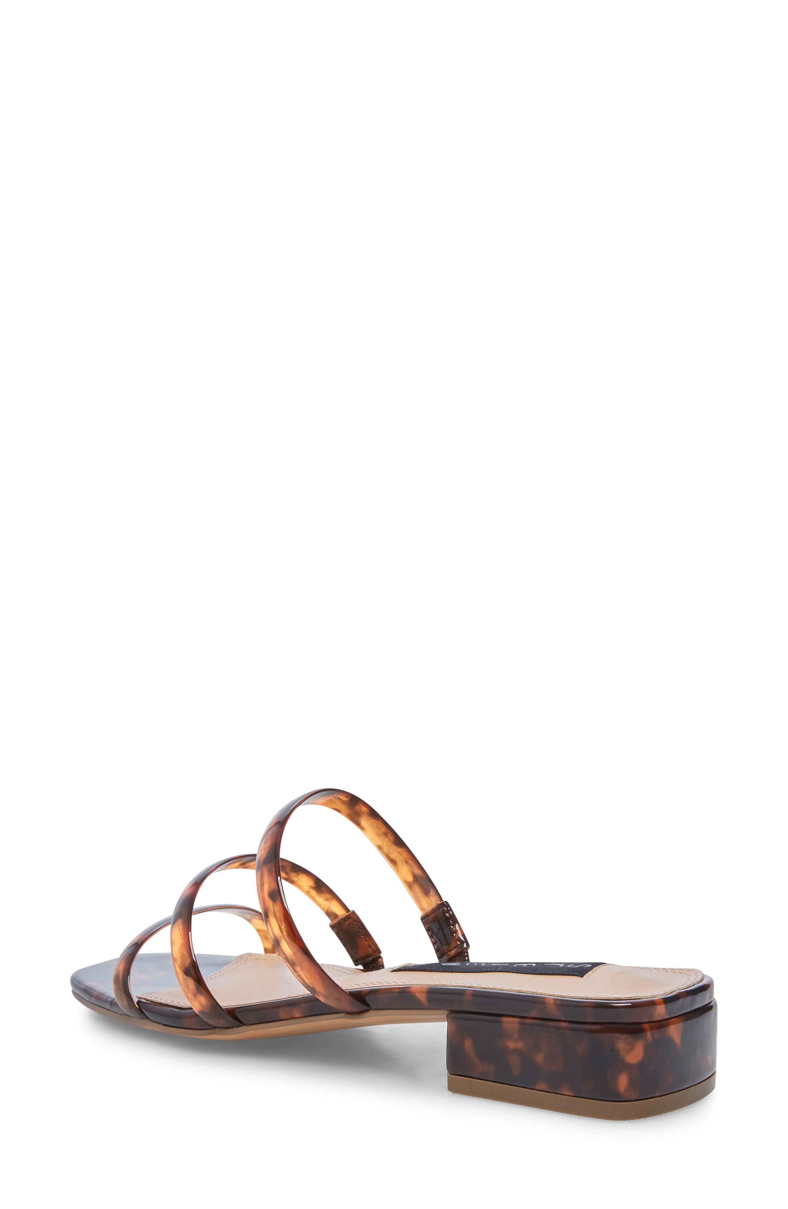 Hades Strappy Slide Sandal, Alternate, color, TORTOISE FAUX LEATHER