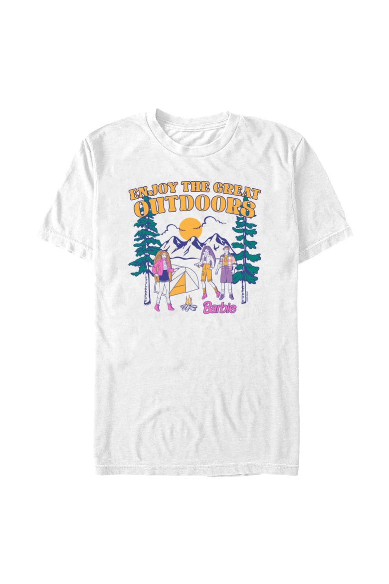 Men's Enjoy the Great Outdoors T-Shirt, Main, color, White