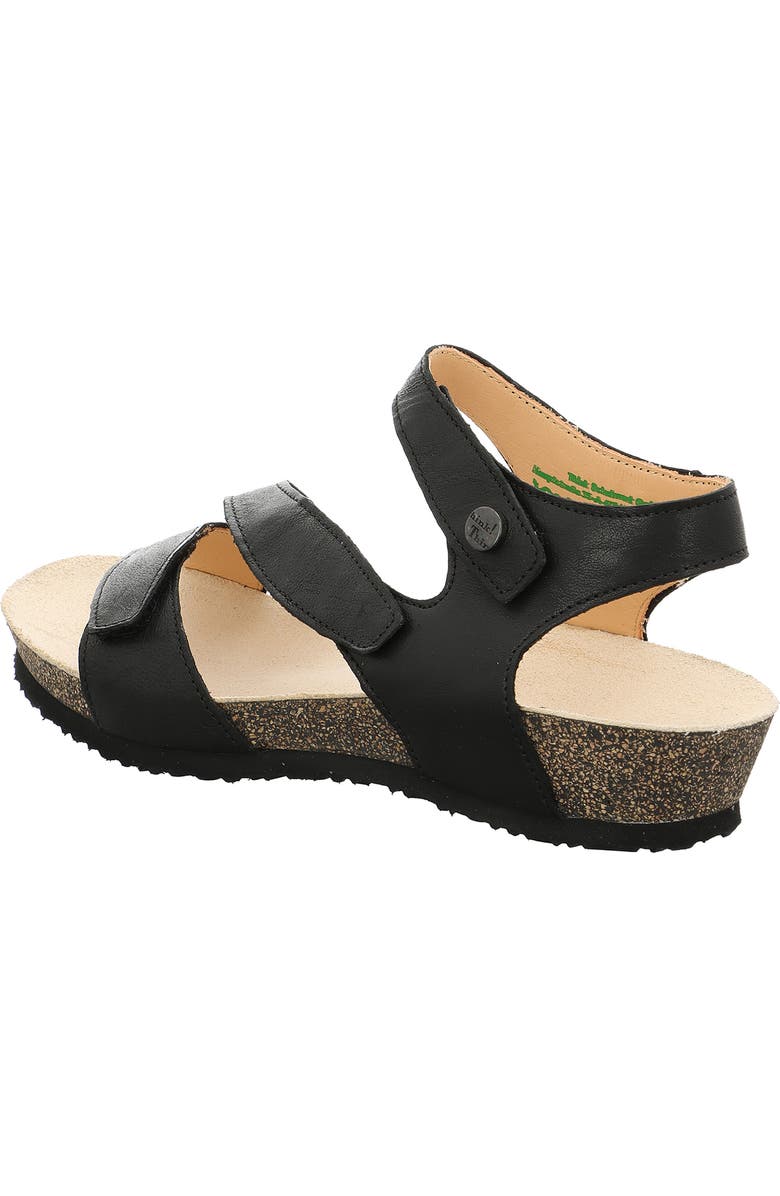 Think! Dumia Ankle Strap Sandal, Alternate, color, Black