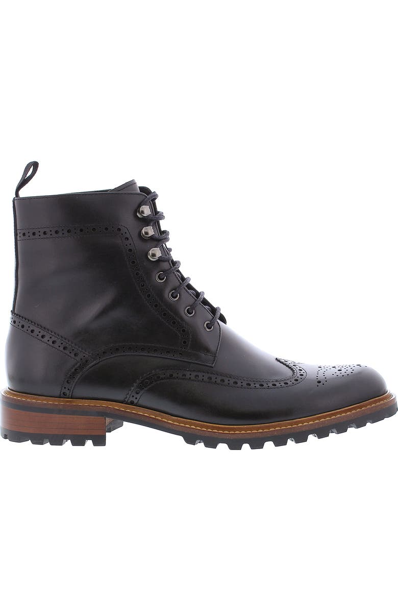 Zanzara Repos Leather Wingtip Boot, Alternate, color,