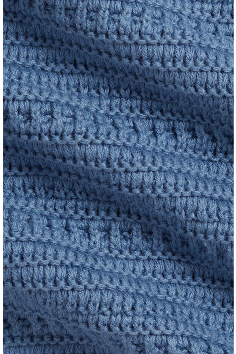 Short Sleeve Sweater & Shorts Set, Alternate, color, VESSEL BLUE