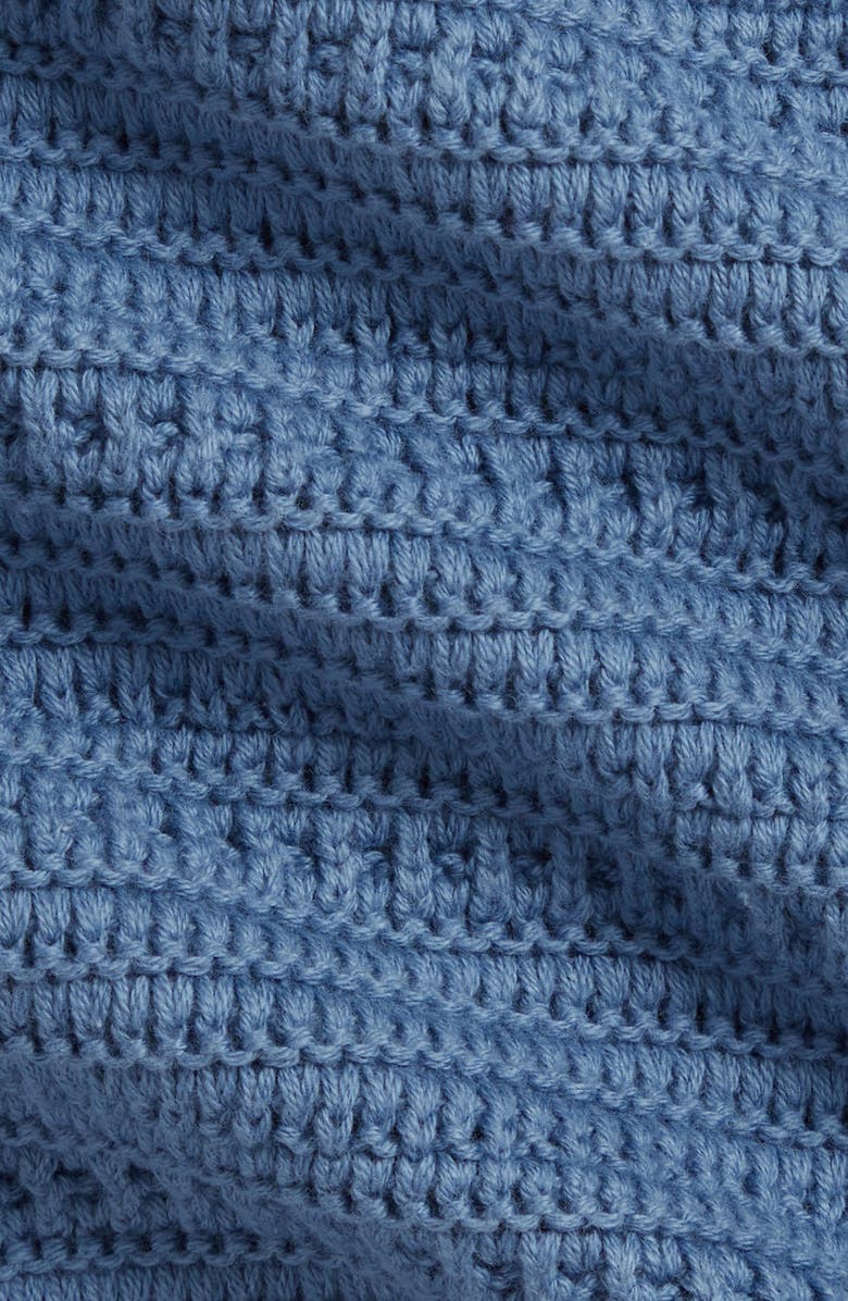 Ralph Lauren Short Sleeve Sweater & Shorts Set, Alternate, color, Vessel Blue